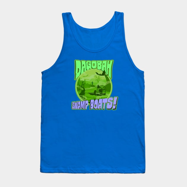 Dagobah Swamp Boats! Tank Top by EnchantedTikiTees